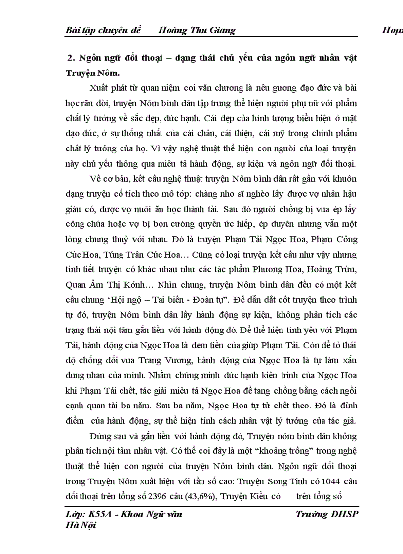 image for page Khảo sát ngôn ngữ đối thoại của nhân vật Thúy Kiều