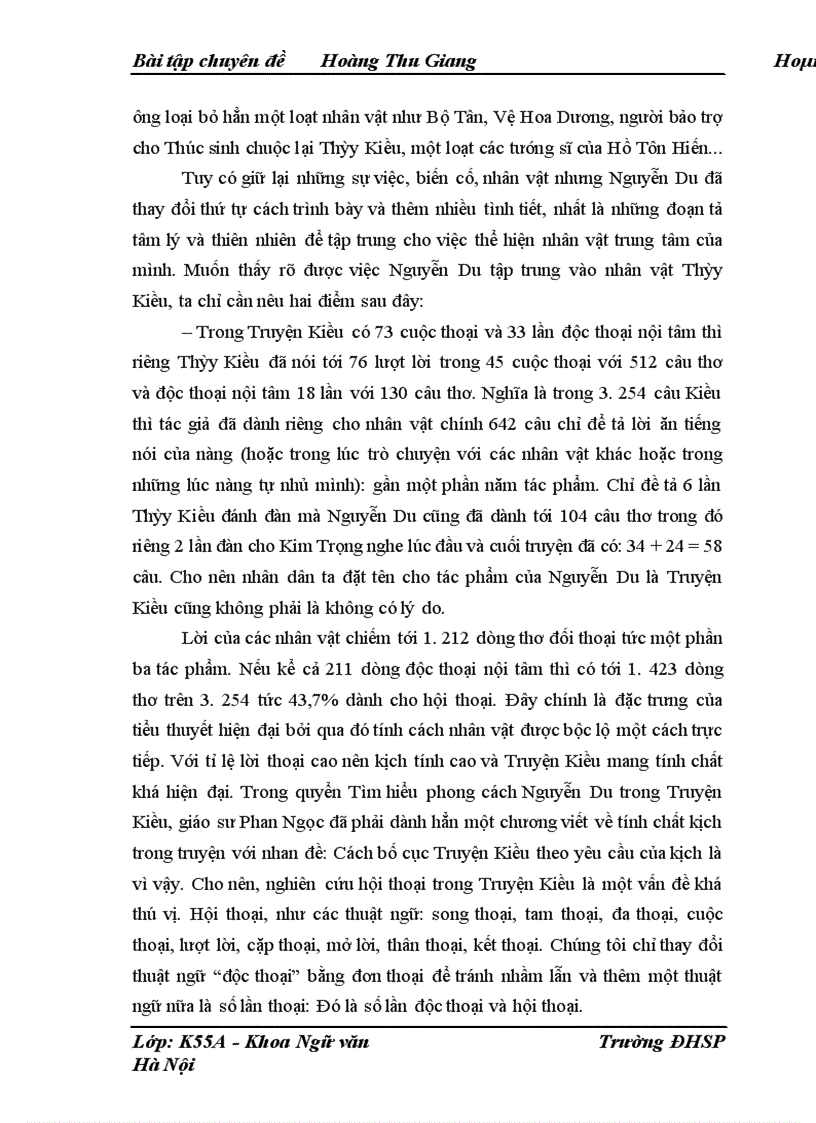 image for page Khảo sát ngôn ngữ đối thoại của nhân vật Thúy Kiều