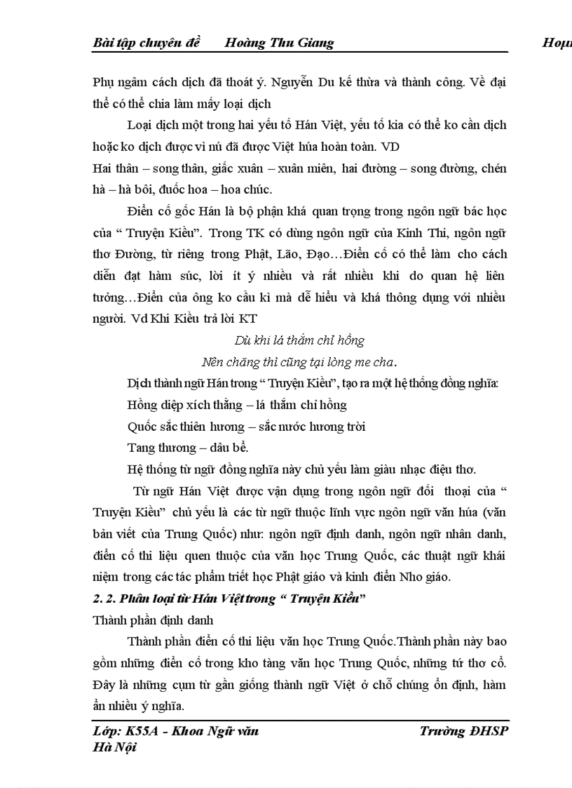 image for page Khảo sát ngôn ngữ đối thoại của nhân vật Thúy Kiều