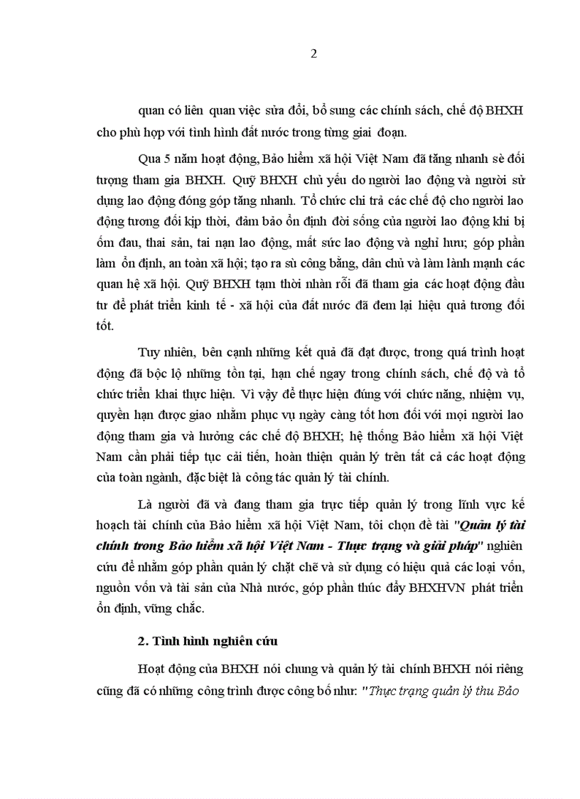 image for page Quản lý tài chính trong Bảo hiểm xã hội Việt Nam - Thực trạng và giải pháp
