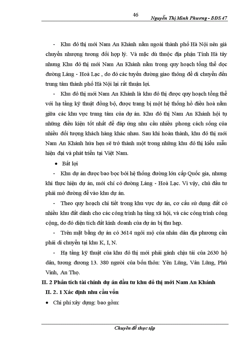 image for page Phân tích tài chính dự án đầu tư