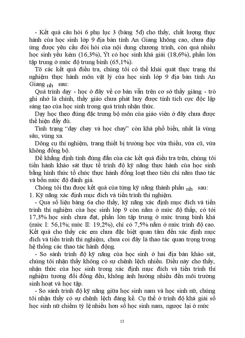 image for page Nghiên cứu kỹ năng thực hành môn vật lý của học sinh lớp 9 trường trung học cơ sở ở tỉnh An Giang