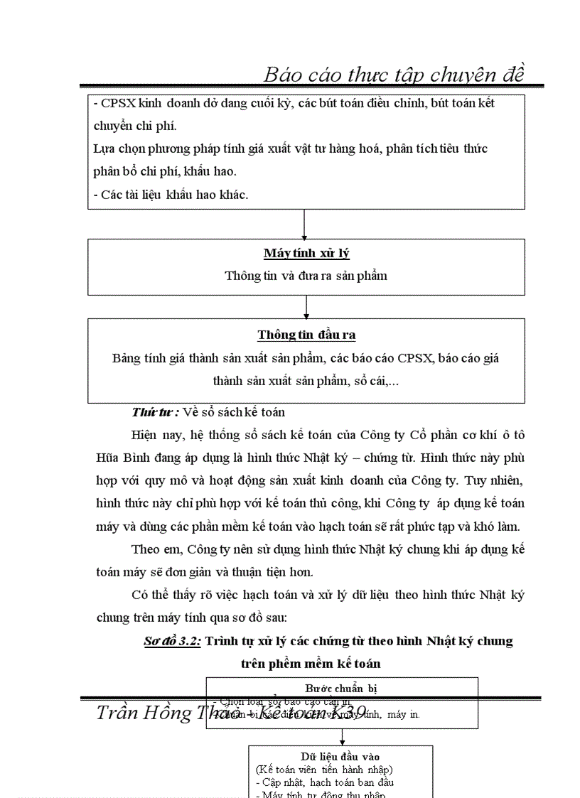 image for page Hoàn thiện kế toán chi phí sản xuất và tính giá thành sản phẩm tại Công ty Cổ phần Cơ khí ôtô Hoà Bình