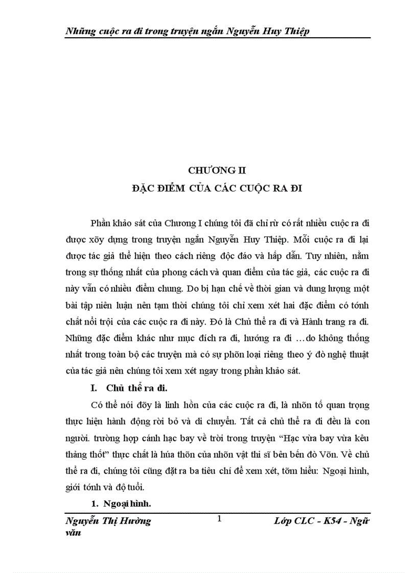 image for page Những cuộc ra đi trong truyện ngắn Nguyễn Huy Thiệp