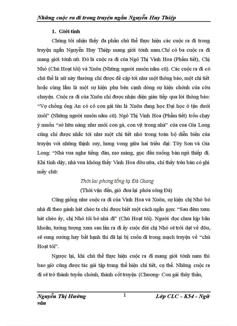 image for page Những cuộc ra đi trong truyện ngắn Nguyễn Huy Thiệp