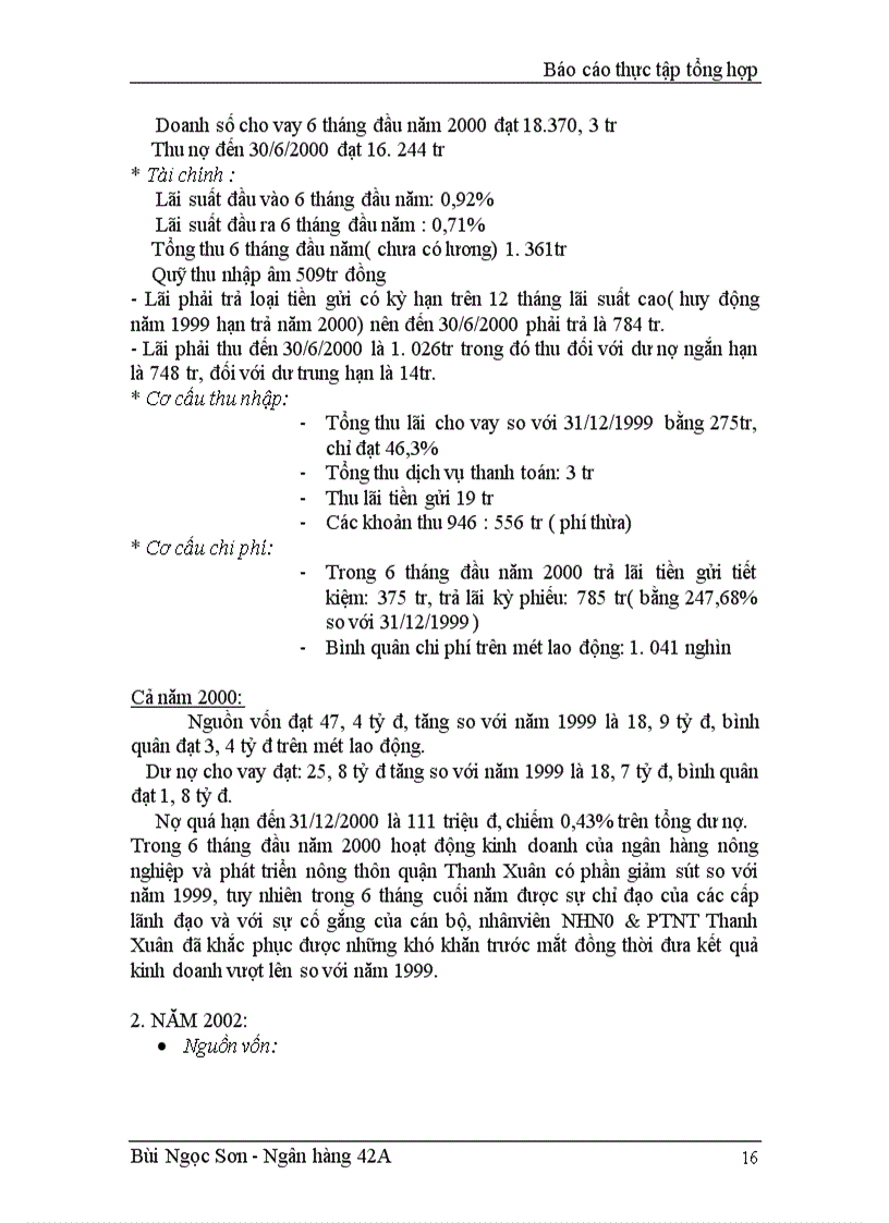 image for page Hoạt động của chi nhánh NHNo&PTNT quân Thanh Xuân trong những năm gần đây