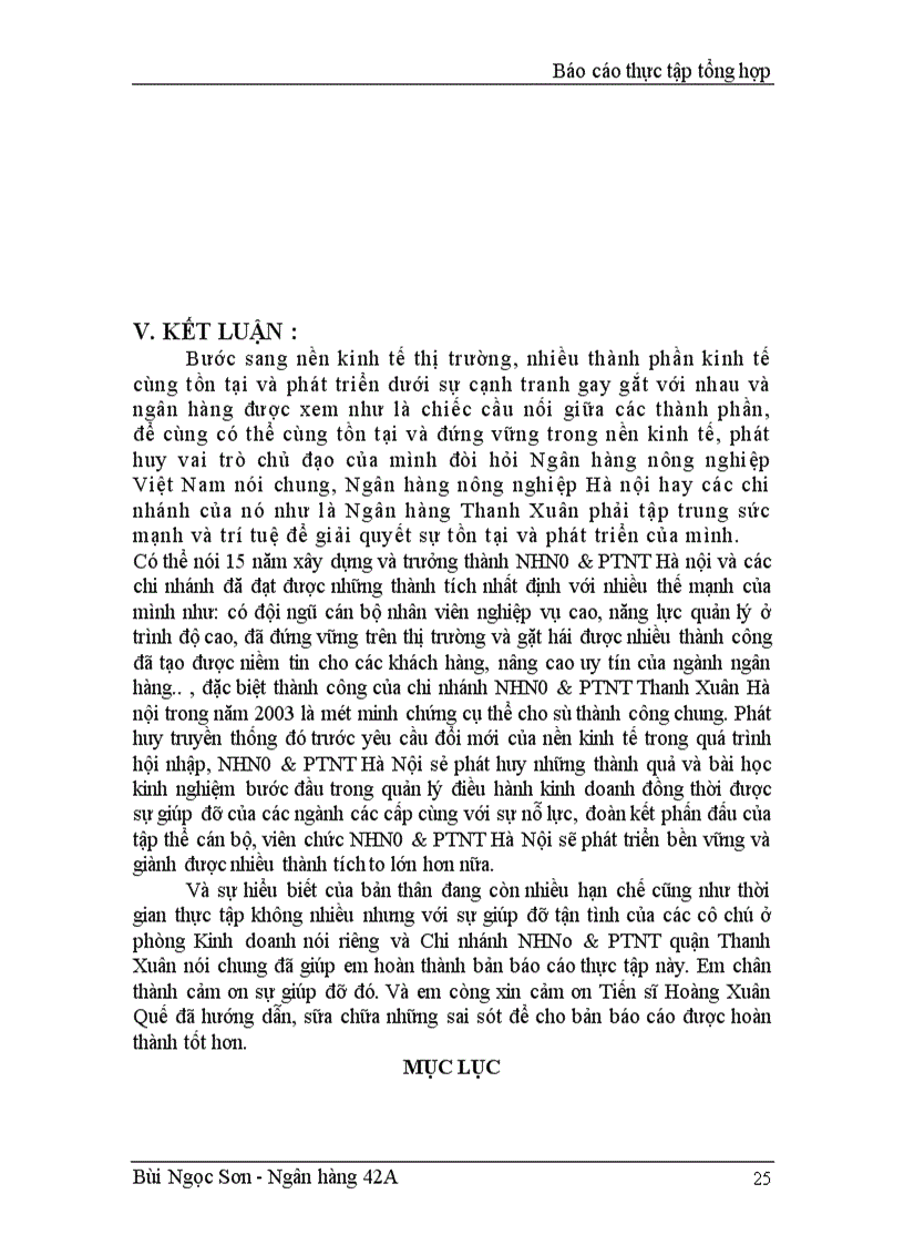 image for page Hoạt động của chi nhánh NHNo&PTNT quân Thanh Xuân trong những năm gần đây