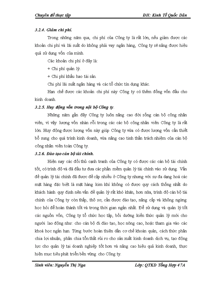 image for page Một số giải pháp nâng cao hiệu quả sử dụng vốn tại Công ty Cổ phần Thương mại và Du lịch Bắc Ninh