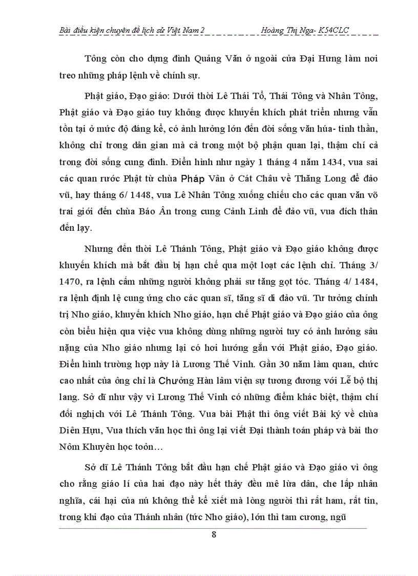 image for page Một vài nét khái quát về tư tưởng thời Trần và Lê sơ