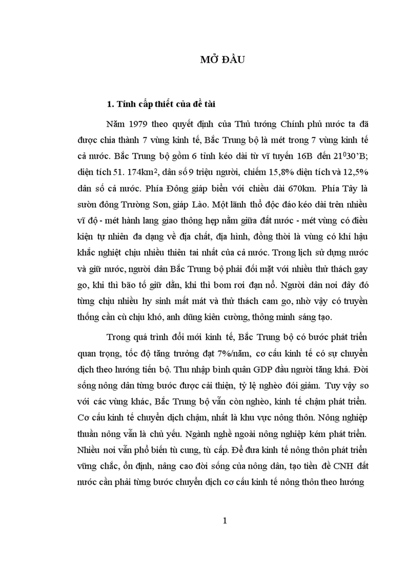 image for page Thực trạng chuyển dịch cơ cấu kinh tế nông thôn Bắc Trung Bộ trong những năm qua