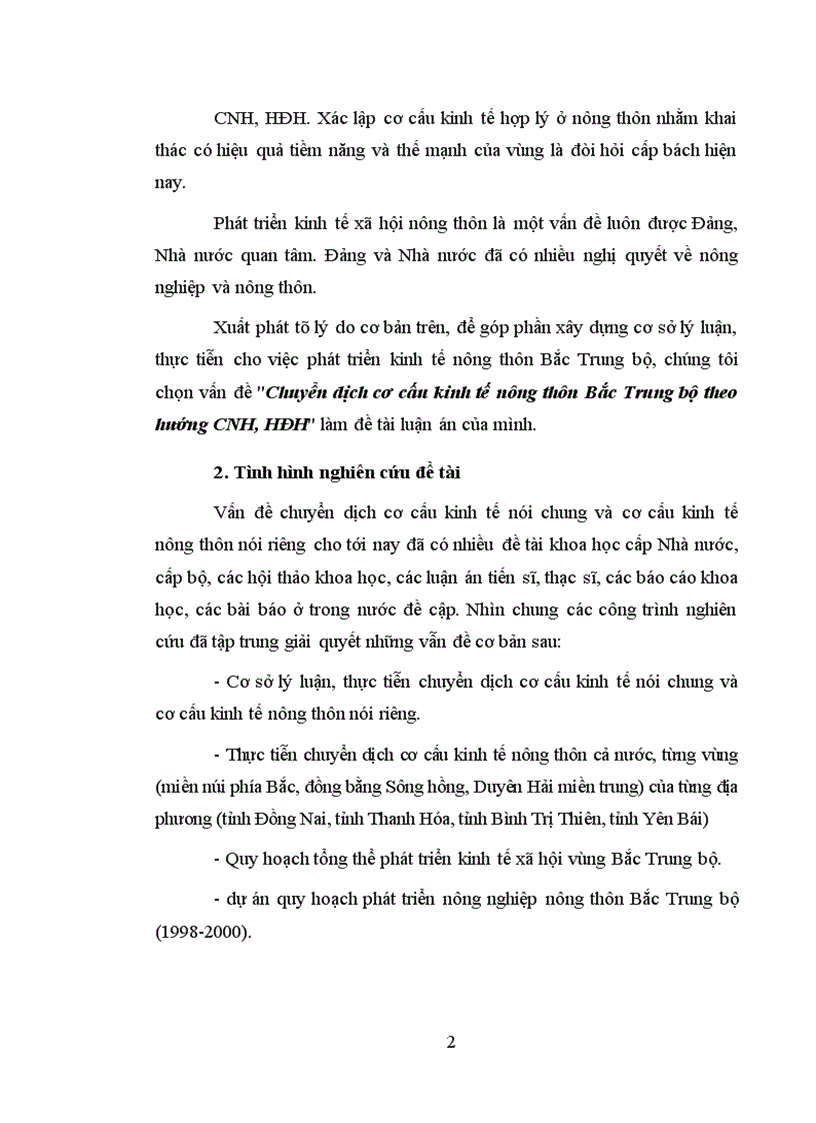 image for page Thực trạng chuyển dịch cơ cấu kinh tế nông thôn Bắc Trung Bộ trong những năm qua