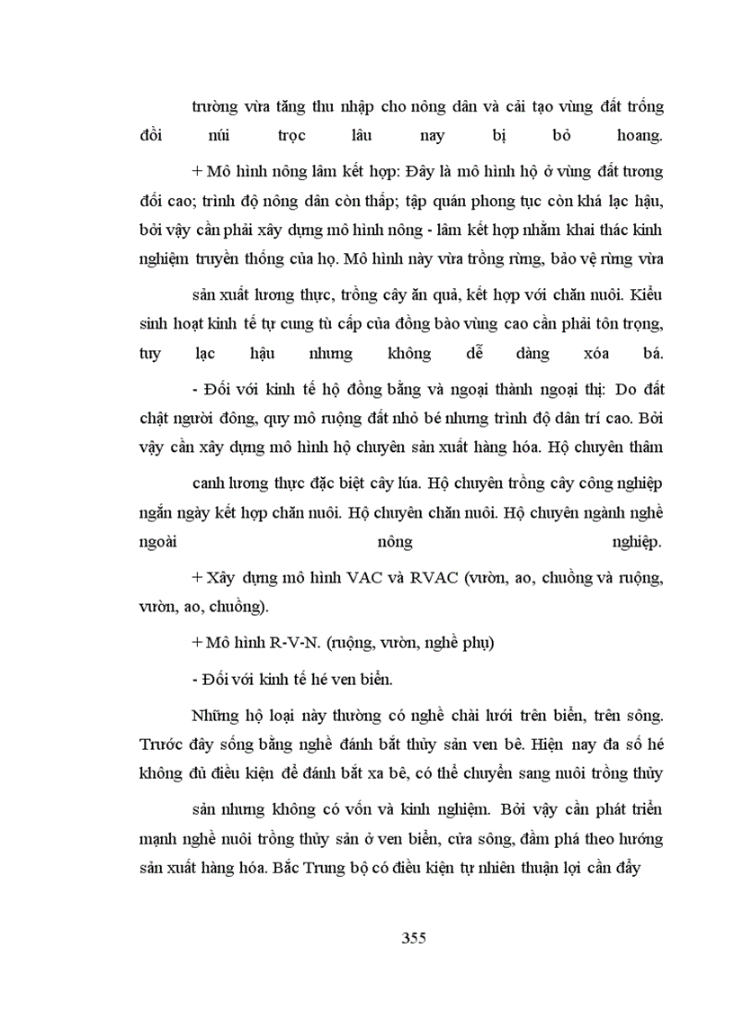 image for page Thực trạng chuyển dịch cơ cấu kinh tế nông thôn Bắc Trung Bộ trong những năm qua