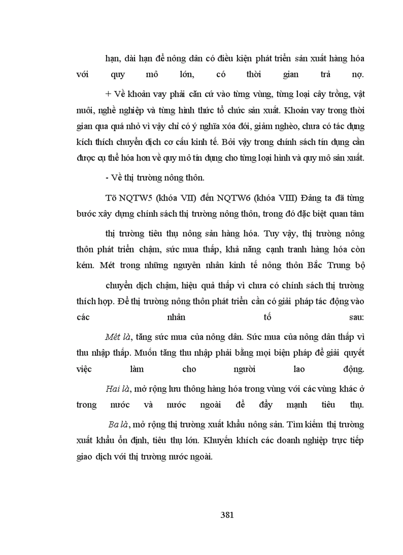 image for page Thực trạng chuyển dịch cơ cấu kinh tế nông thôn Bắc Trung Bộ trong những năm qua