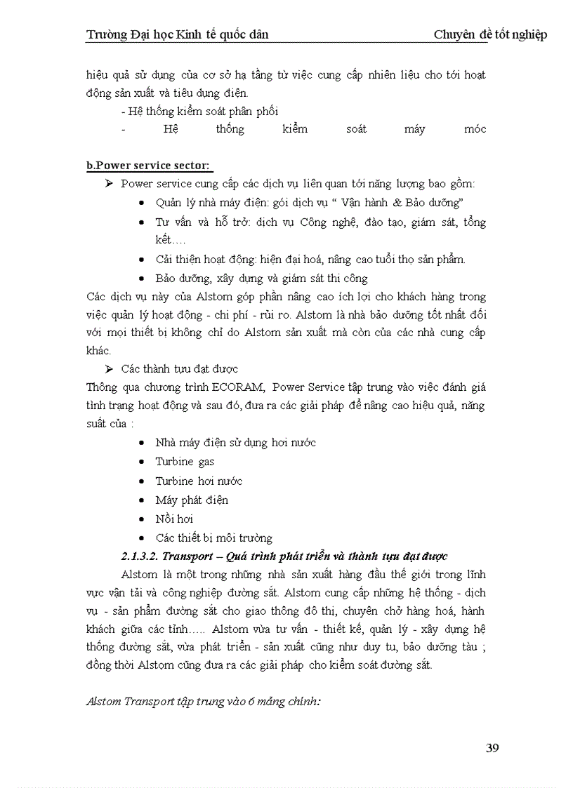 image for page Nâng cao chất lượng thẩm định tài chính dự án đầu tư tại Công ty Alstom