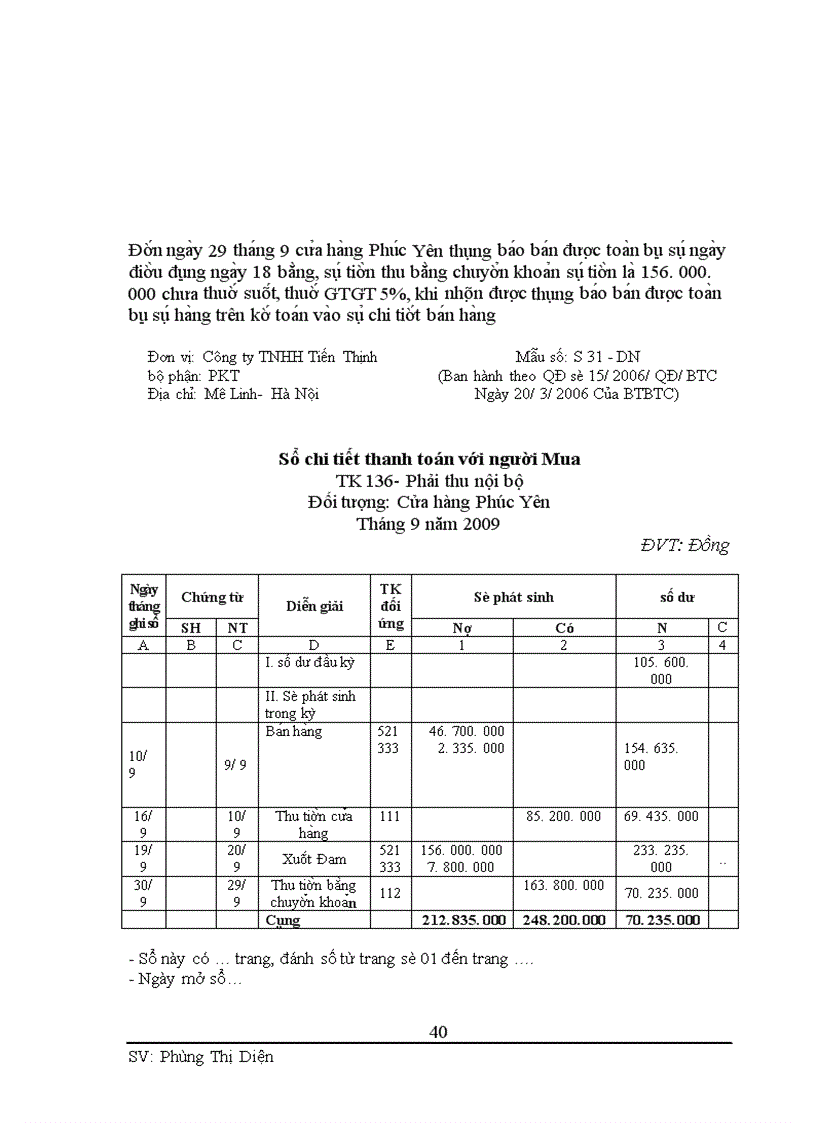 image for page Kế toán bán hàng và xác định kết quả kinh doanh tại Công ty coor phaanf và thương mại Phương Thế