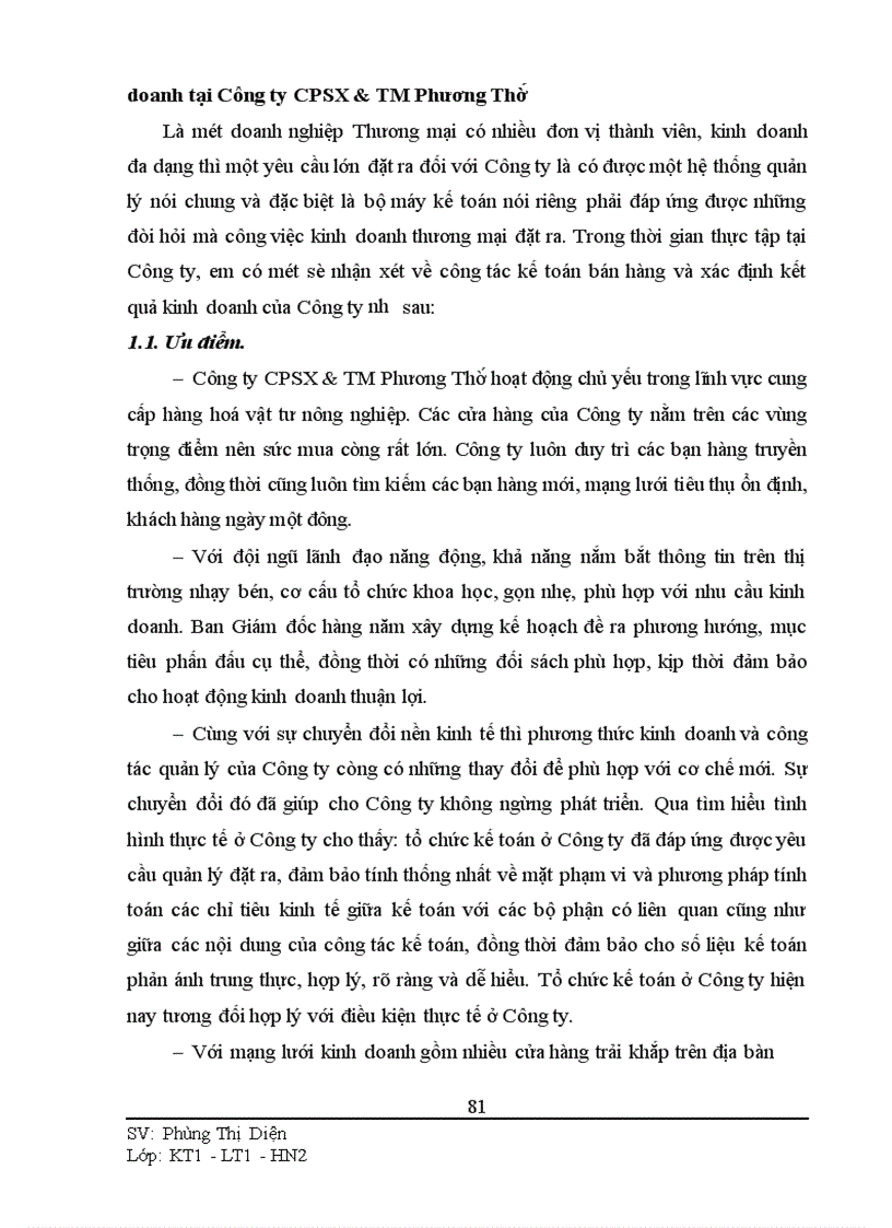 image for page Kế toán bán hàng và xác định kết quả kinh doanh tại Công ty coor phaanf và thương mại Phương Thế