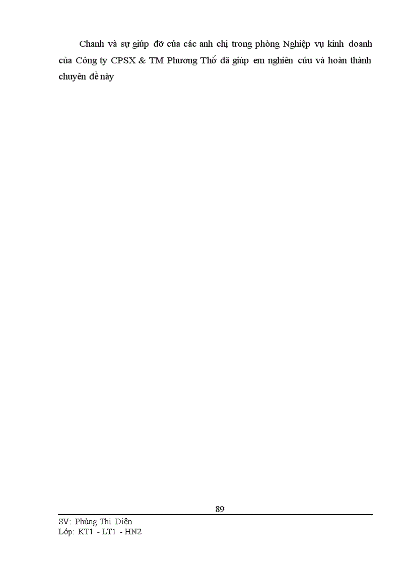 image for page Kế toán bán hàng và xác định kết quả kinh doanh tại Công ty coor phaanf và thương mại Phương Thế