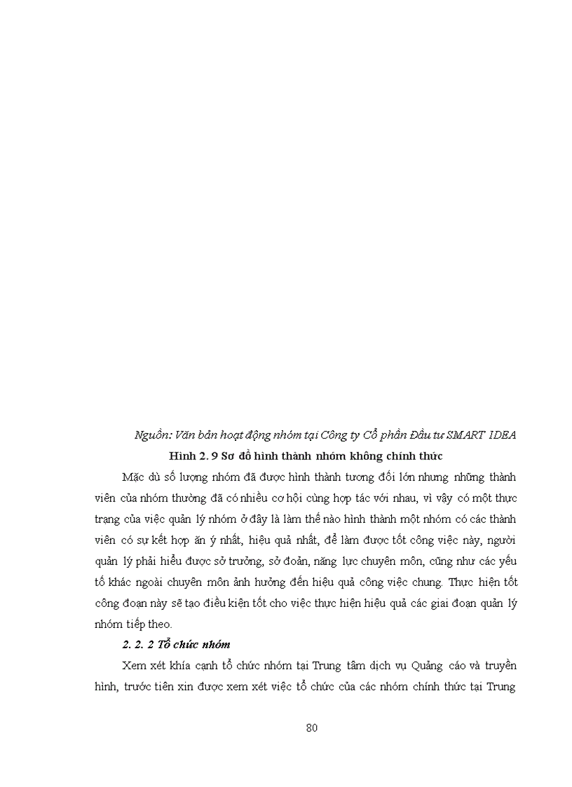 image for page Quản trị nhóm tư vấn tại Công ty Cổ phần đầu tư SMART IDEA