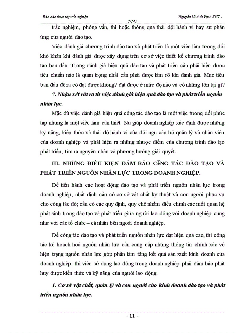image for page Nâng cao hơn nữa hiệu quả công tác đào tạo và phát triển nguồn nhân lực tại Công ty cổ phần cơ khí xây dựng công trình 623