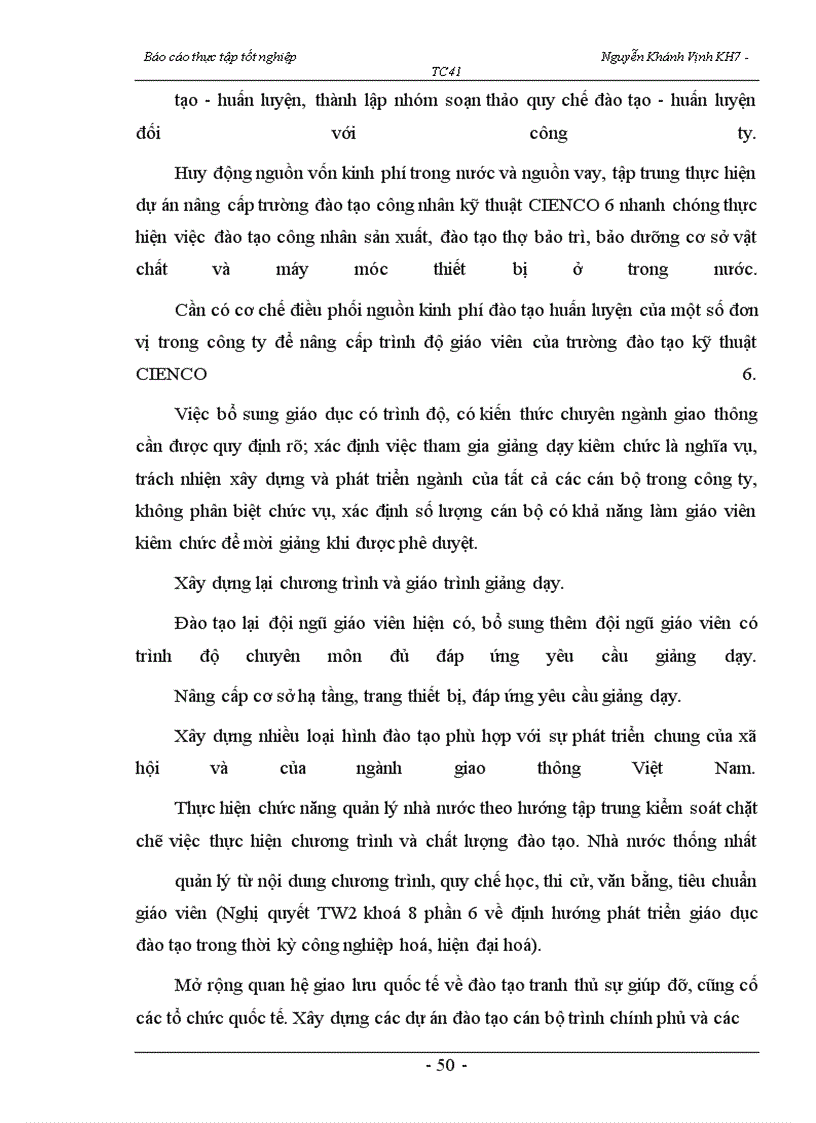 image for page Nâng cao hơn nữa hiệu quả công tác đào tạo và phát triển nguồn nhân lực tại Công ty cổ phần cơ khí xây dựng công trình 623