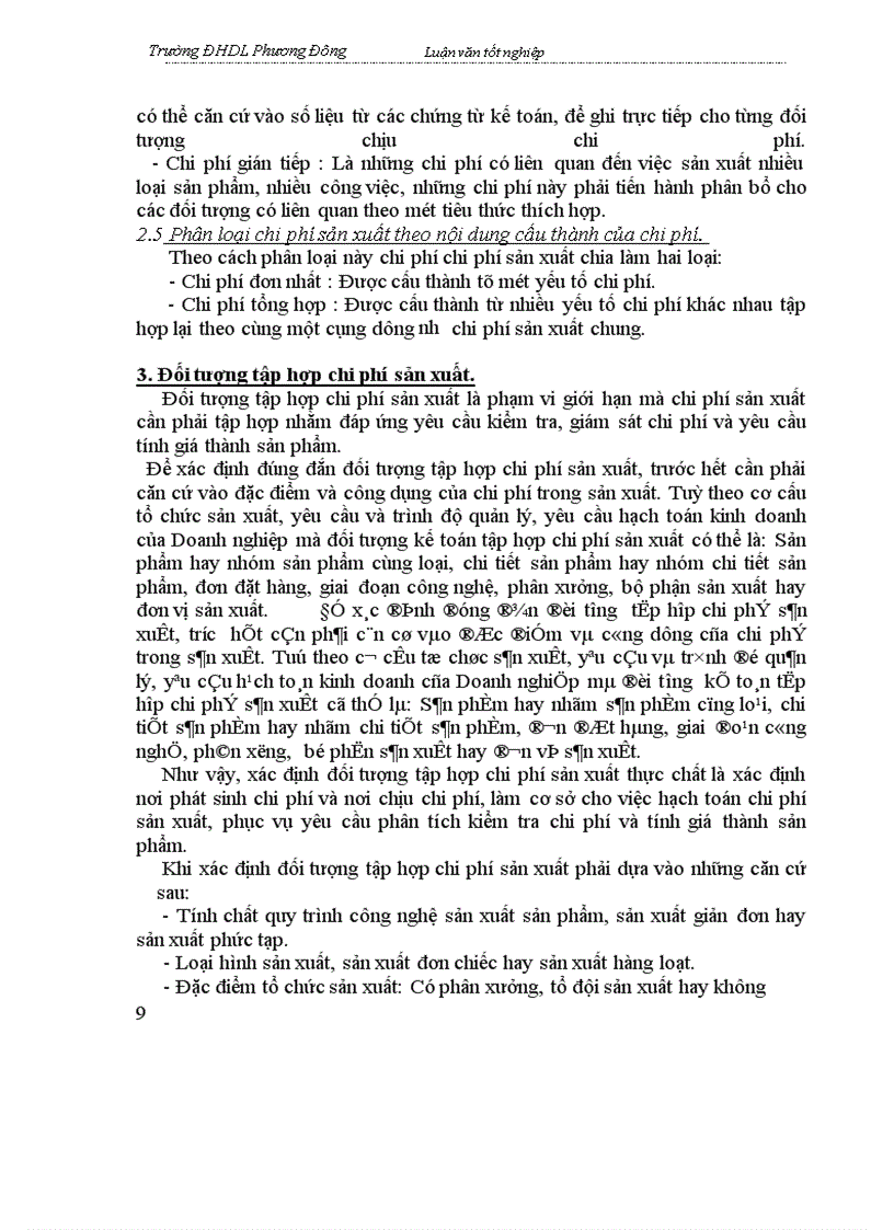image for page Kế toán tập hợp chi phí sản xuất và tính giá thành sản phẩm ở Công ty thực phẩm xuất khẩu Hưng yên