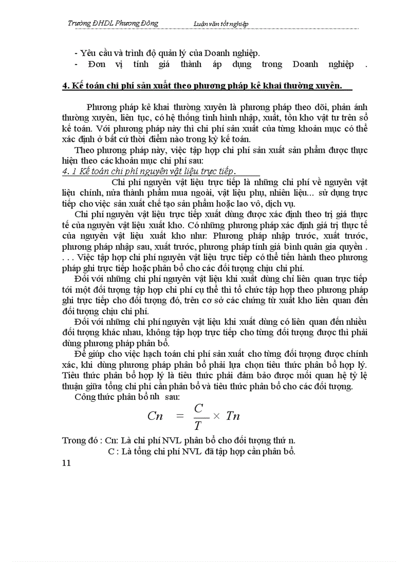 image for page Kế toán tập hợp chi phí sản xuất và tính giá thành sản phẩm ở Công ty thực phẩm xuất khẩu Hưng yên
