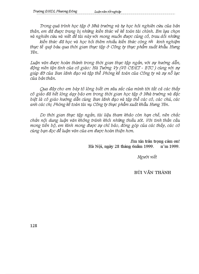 image for page Kế toán tập hợp chi phí sản xuất và tính giá thành sản phẩm ở Công ty thực phẩm xuất khẩu Hưng yên