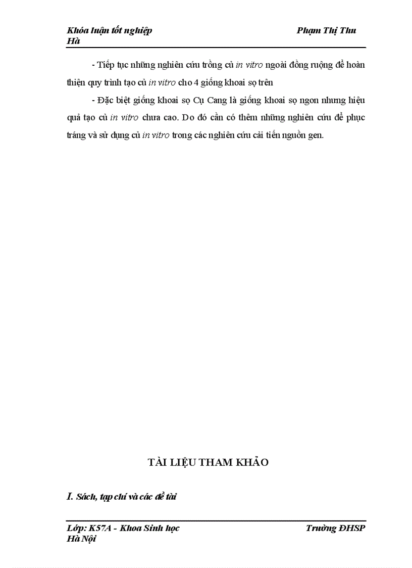 image for page Nghiên cứu quy trình tạo củ in vitro ở một số giống khoai môn sọ địa phương (Colocasia esculenta (L.) Schott)