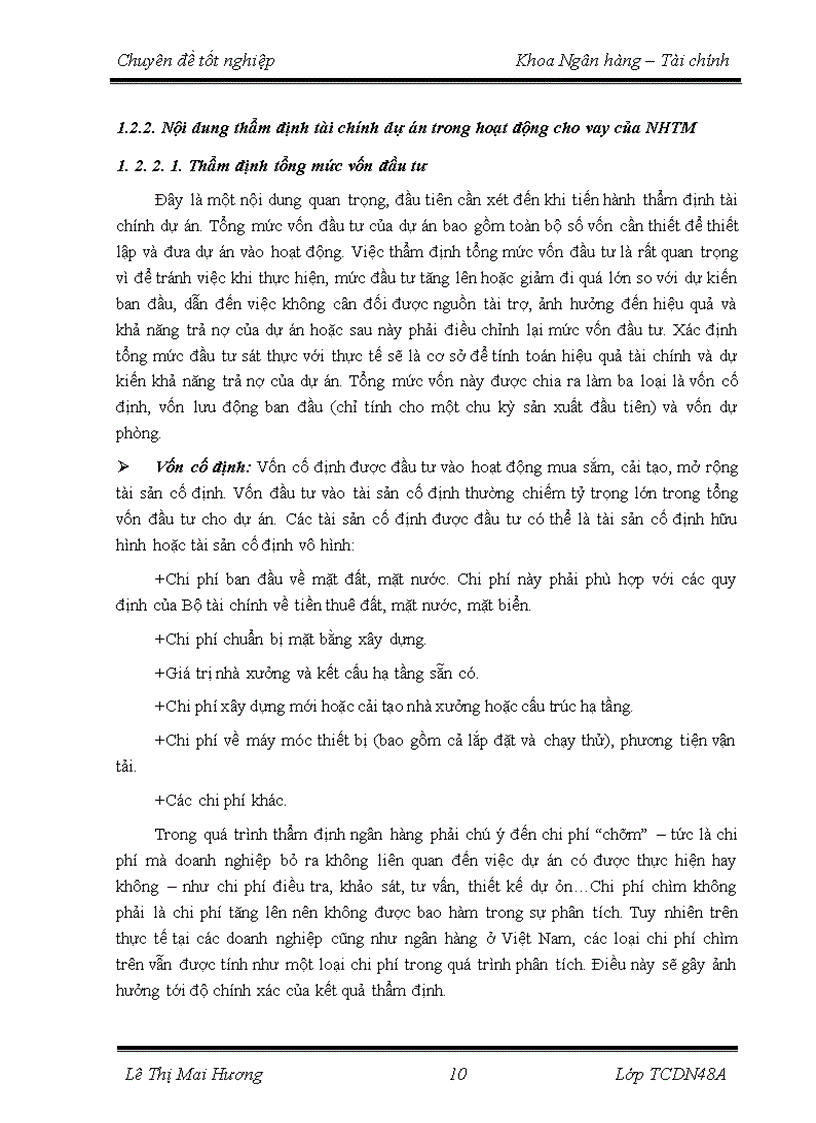 image for page Nâng cao chất lượng thẩm định tài chính dự án trong hoạt động cho vay tại Ngân hàng Đầu tư và Phát triển Việt Nam chi nhánh Ba Đình