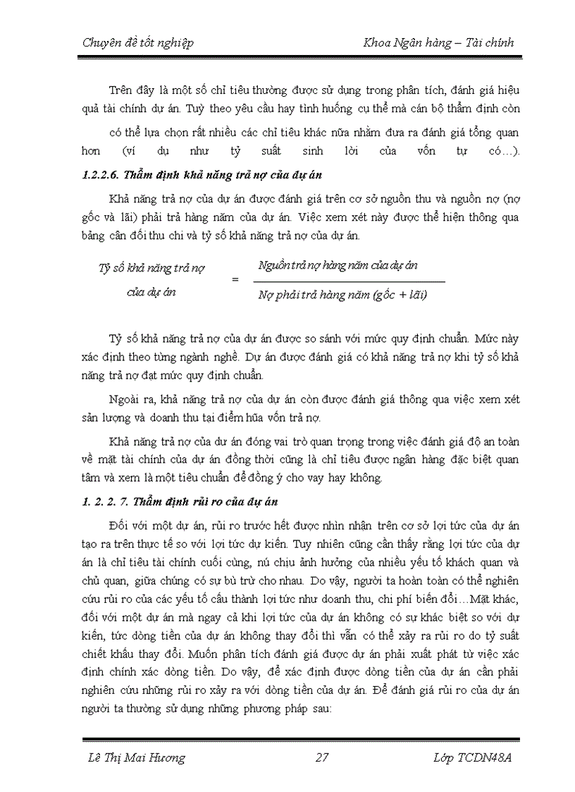 image for page Nâng cao chất lượng thẩm định tài chính dự án trong hoạt động cho vay tại Ngân hàng Đầu tư và Phát triển Việt Nam chi nhánh Ba Đình