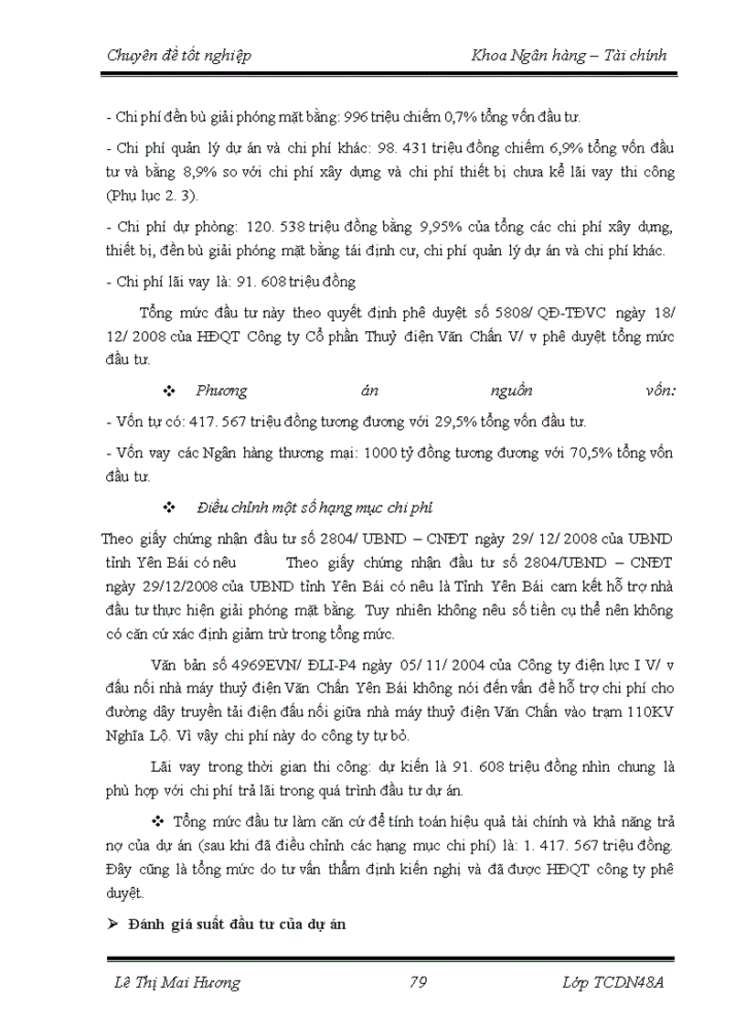 image for page Nâng cao chất lượng thẩm định tài chính dự án trong hoạt động cho vay tại Ngân hàng Đầu tư và Phát triển Việt Nam chi nhánh Ba Đình