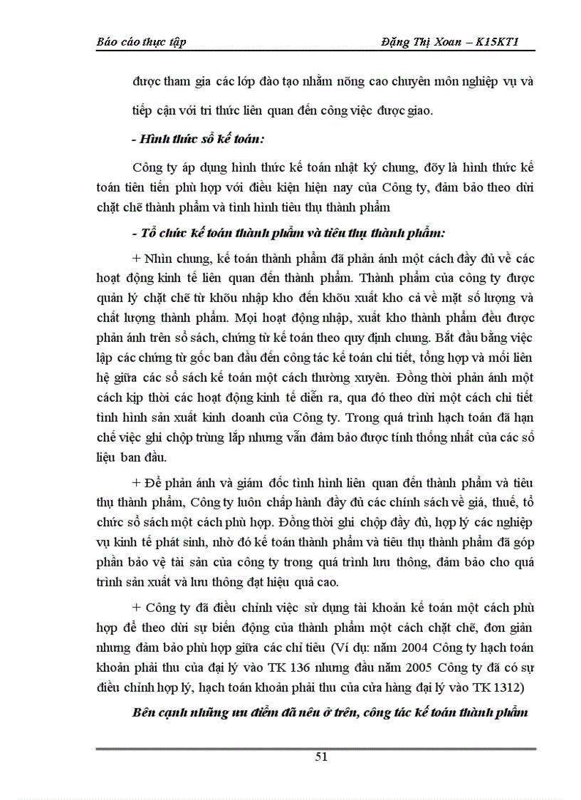 image for page Kế toán thành phẩm, tiêu thụ thành phẩm và xác định kết quả tiêu thụ tại Công ty CP May 10