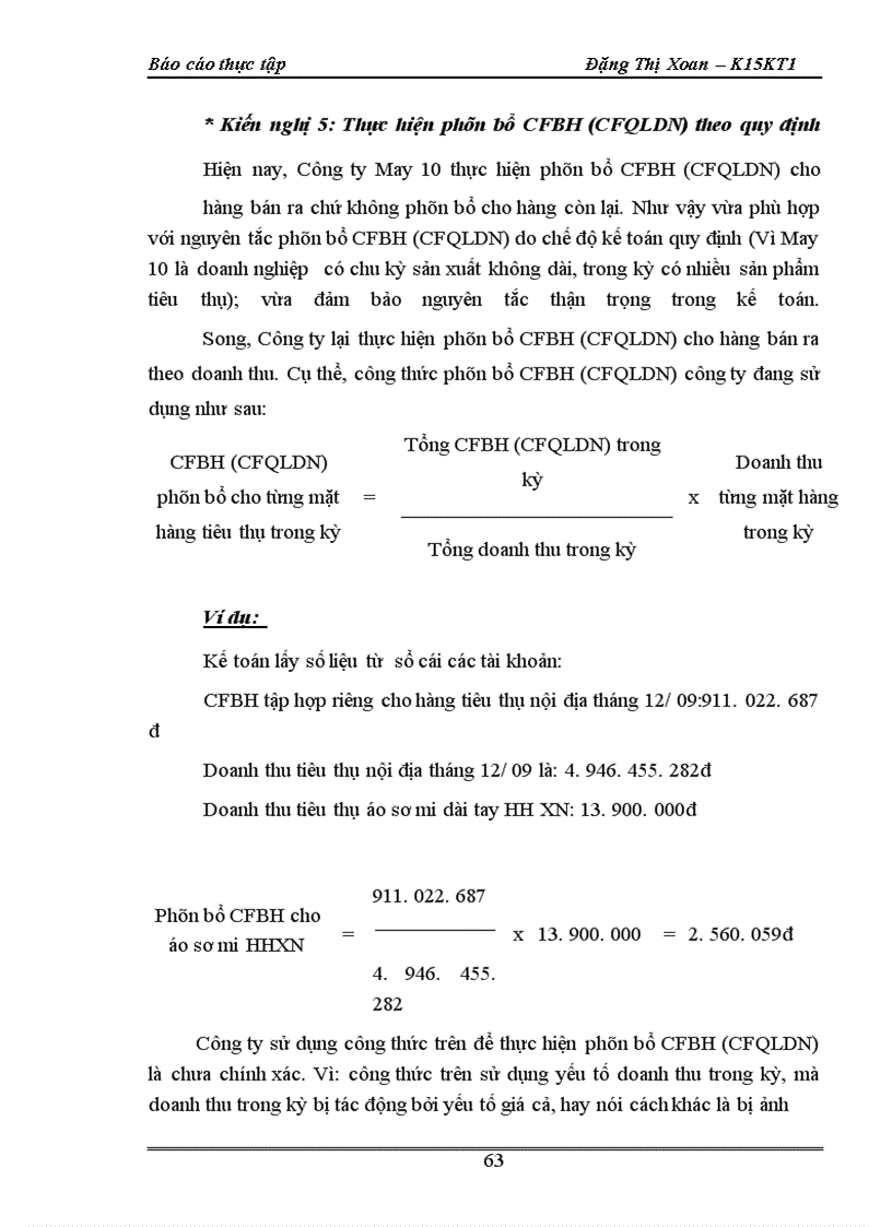 image for page Kế toán thành phẩm, tiêu thụ thành phẩm và xác định kết quả tiêu thụ tại Công ty CP May 10