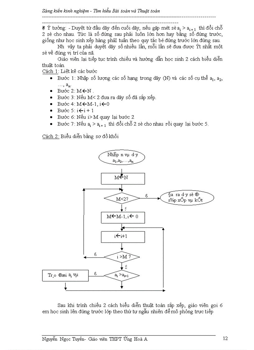 image for page Phối hợp nhiều phương pháp Giúp học sinh tìm hiểu về bài toán và thuật toán