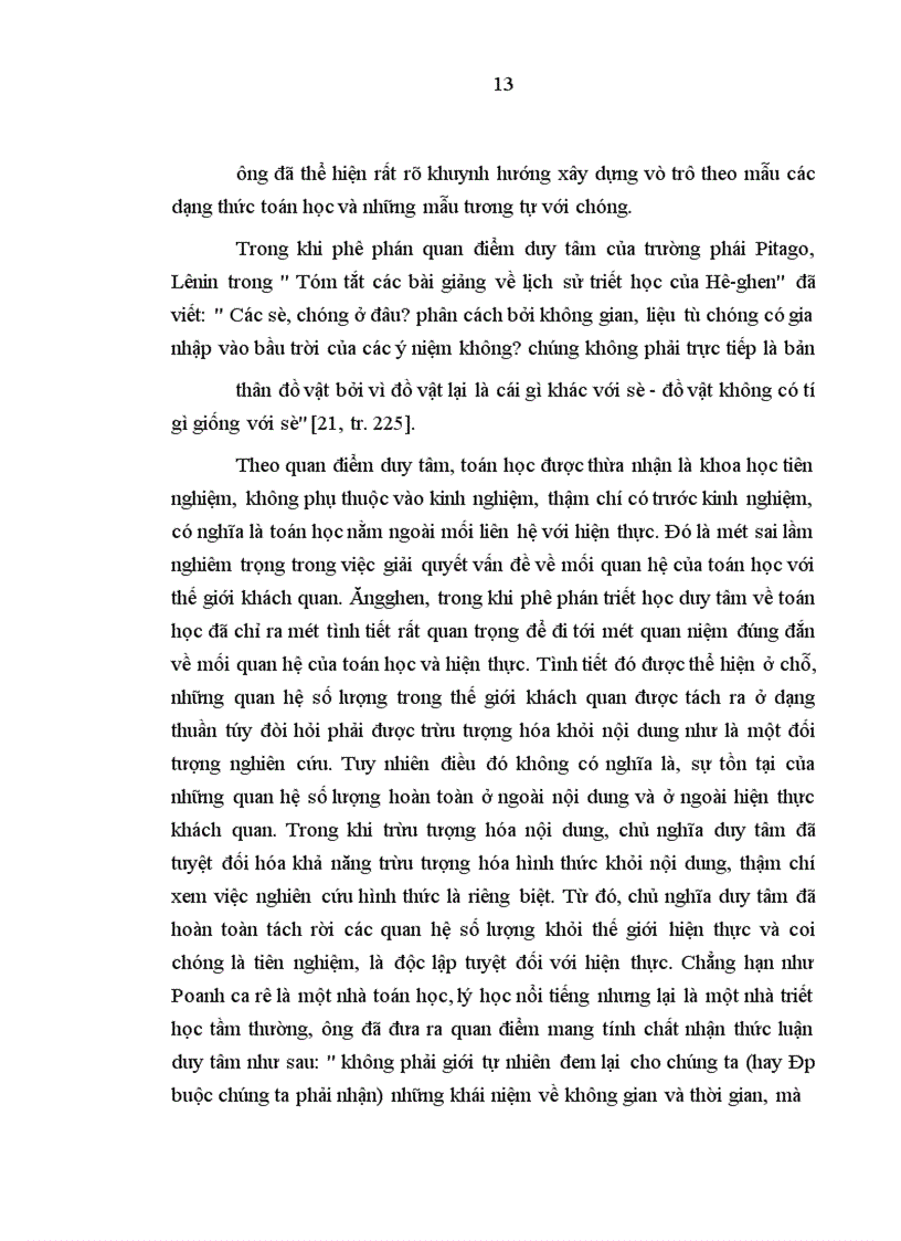 image for page Một số vấn đề triết học trong sự phân tích đối tượng của toán học