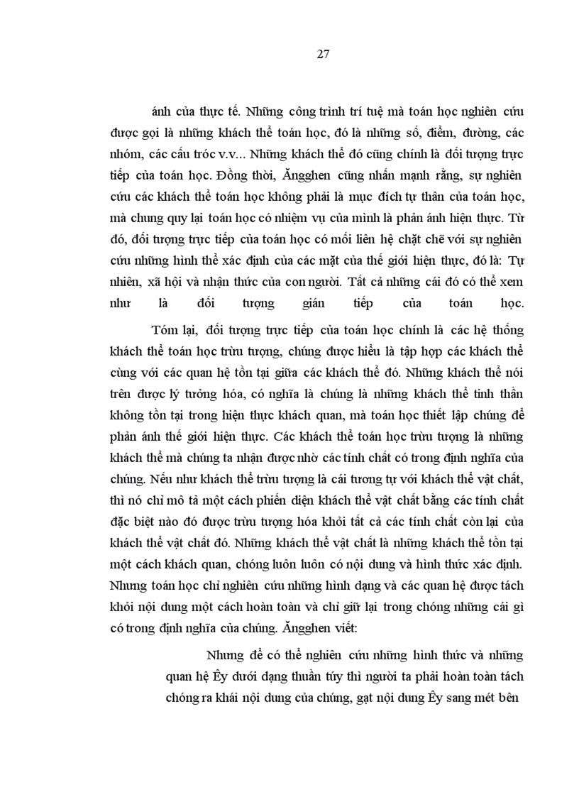 image for page Một số vấn đề triết học trong sự phân tích đối tượng của toán học