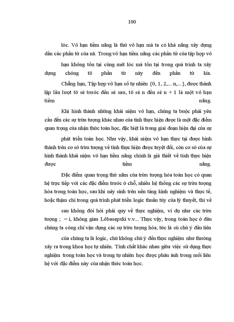 image for page Một số vấn đề triết học trong sự phân tích đối tượng của toán học