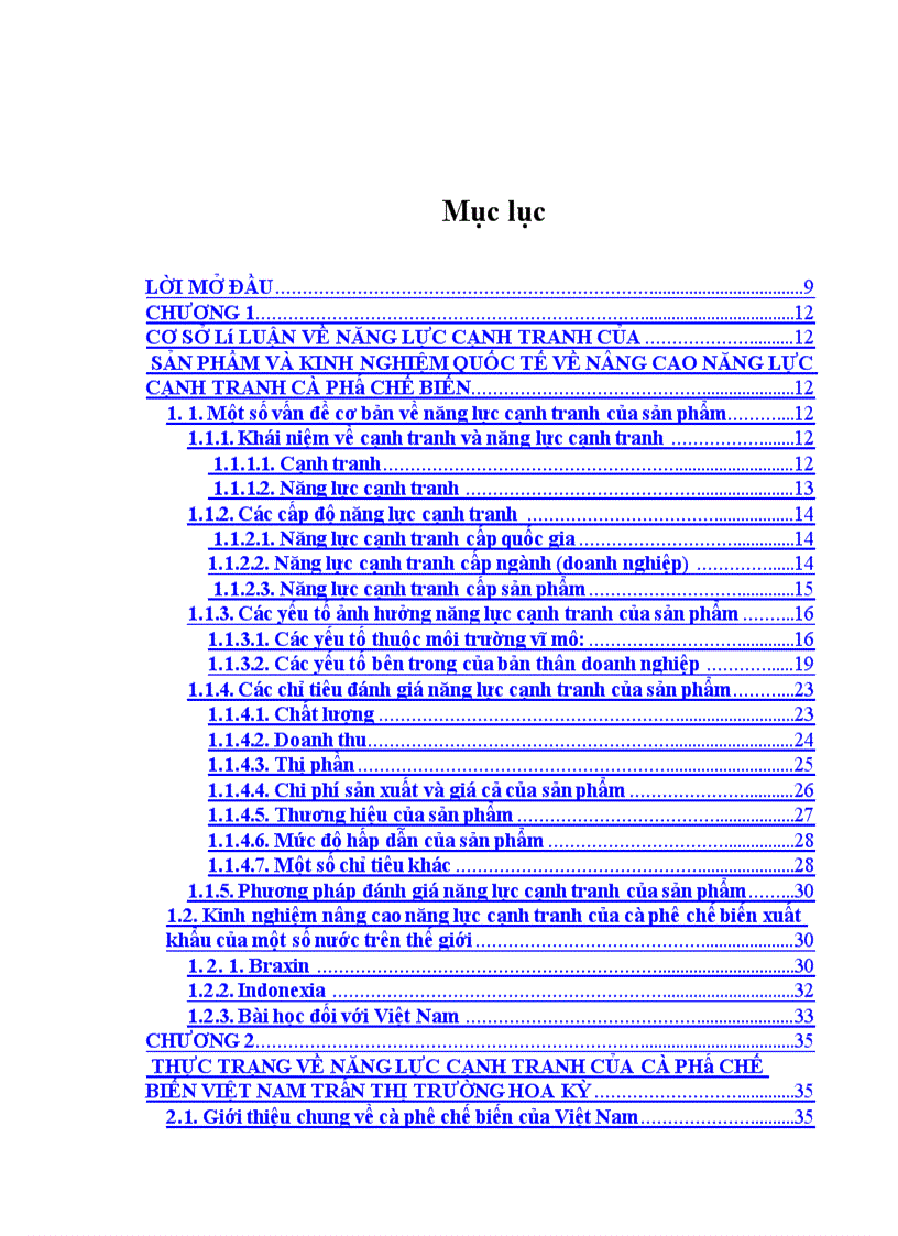 image for page Nâng cao năng lực canh tranh xuất khẩu của cà phê Việt Nam đến 2020