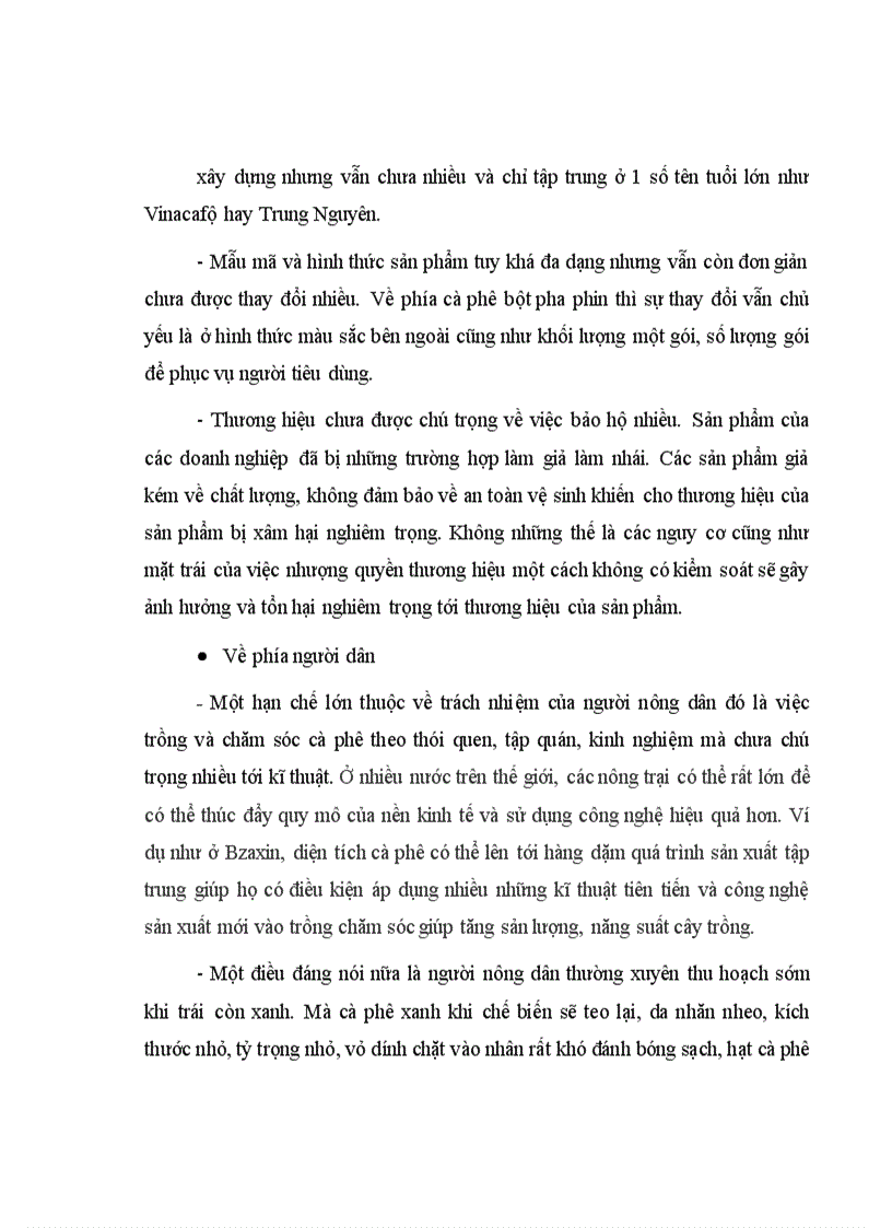 image for page Nâng cao năng lực canh tranh xuất khẩu của cà phê Việt Nam đến 2020