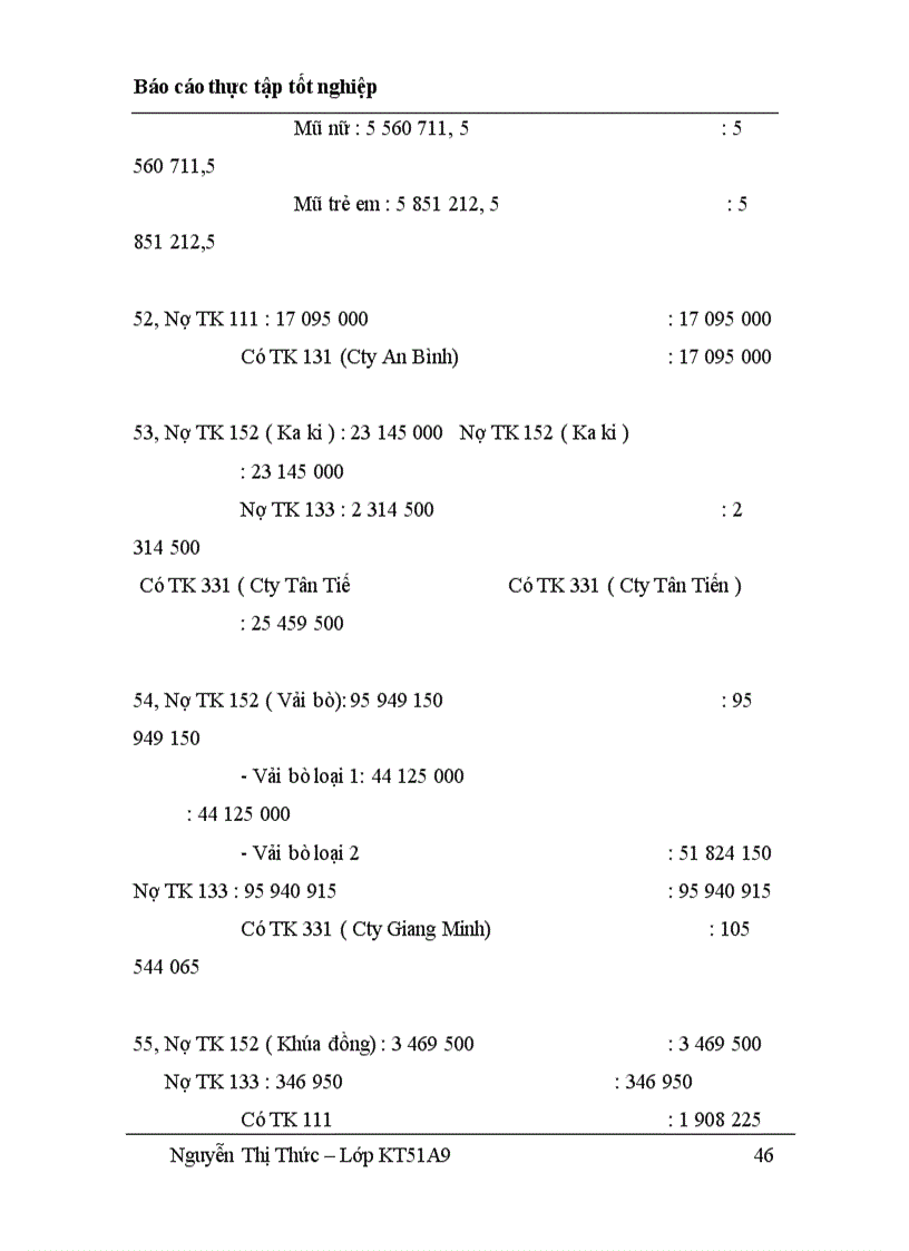 image for page Công tác hạch toán tại công ty TNHH sản xuất và thương mại Đại Hoàng Nam