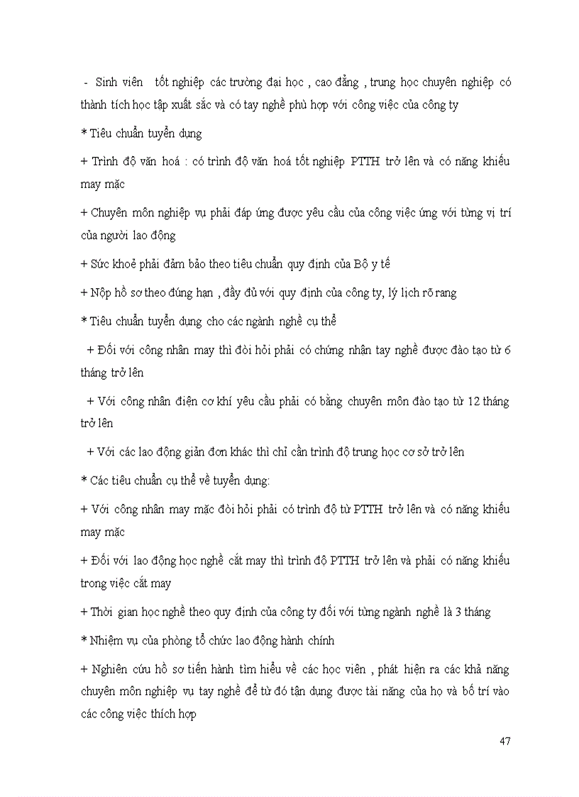 image for page Hoàn thiện công tác đào tạo để phát triển nguồn nhân lực của công ty cổ phần May 10