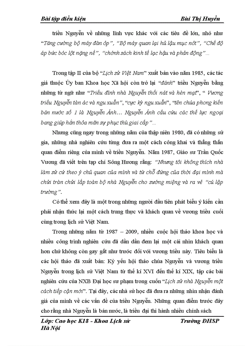 image for page Khái quát về vương triều Nguyễn