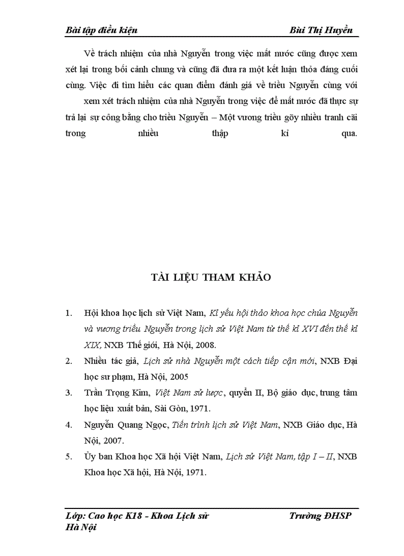 image for page Khái quát về vương triều Nguyễn