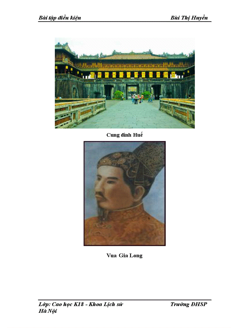 image for page Khái quát về vương triều Nguyễn