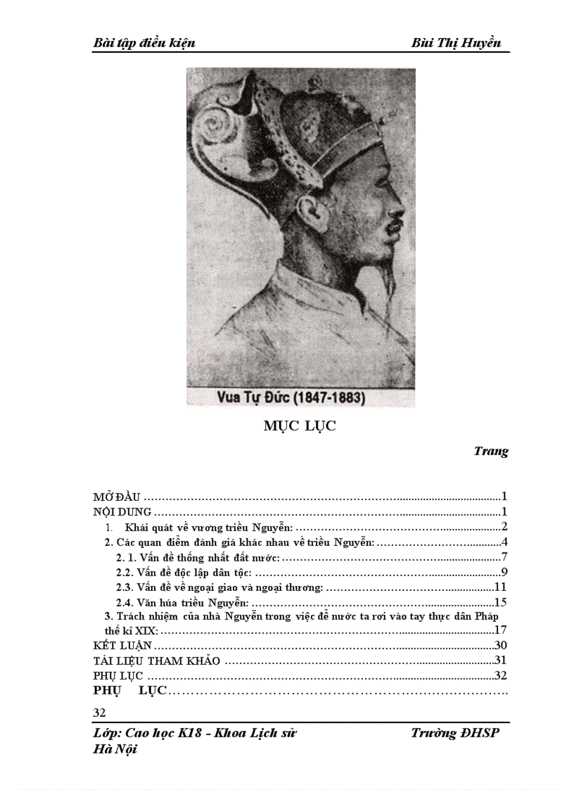 image for page Khái quát về vương triều Nguyễn