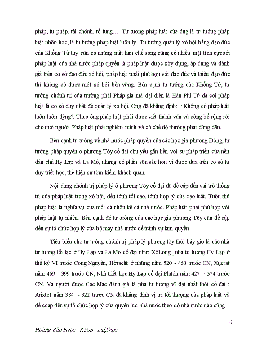 image for page Vai trò thống trị của pháp luật trong xã hội