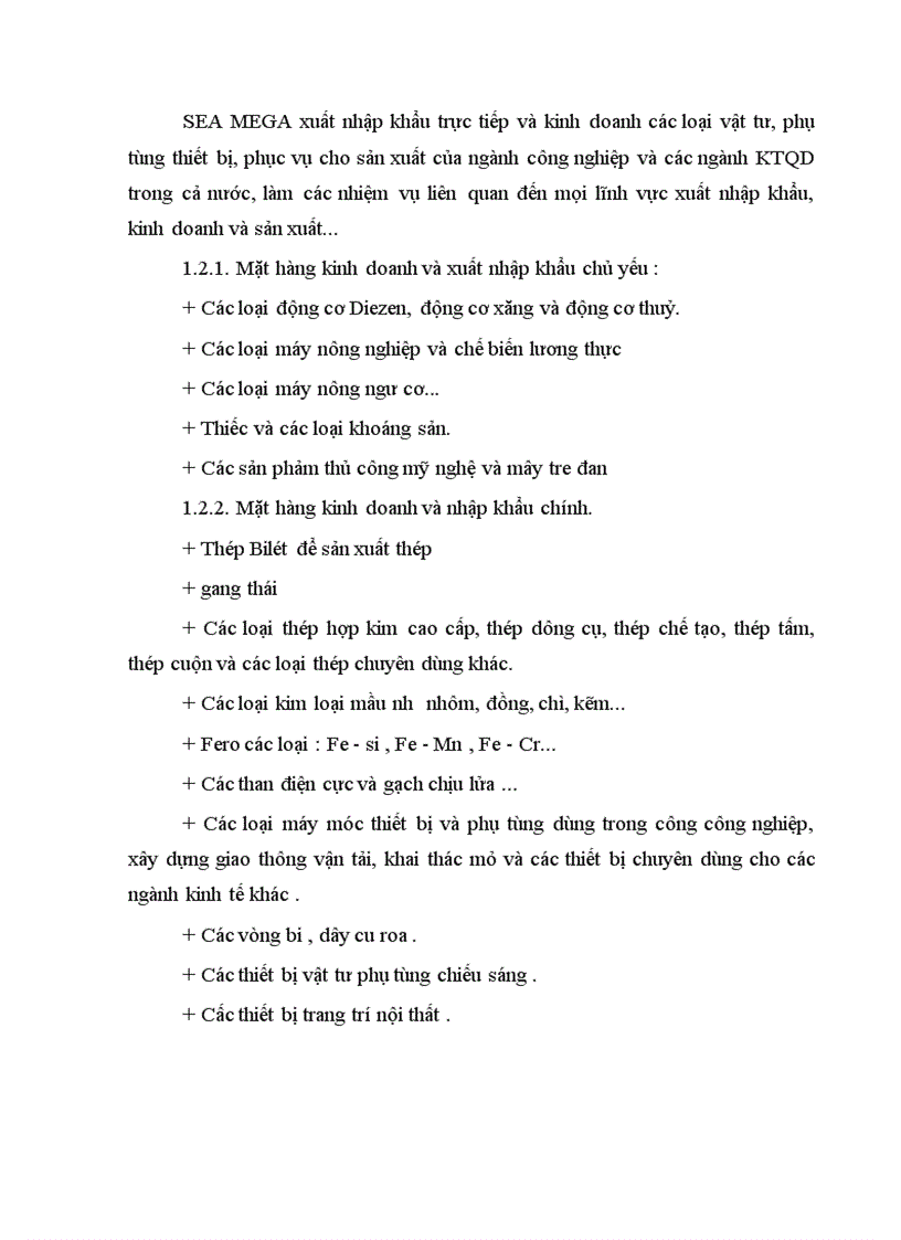 image for page Thực trạng, quy trình thực hiện hợp đồng nhập khẩu tại công ty sea mega: