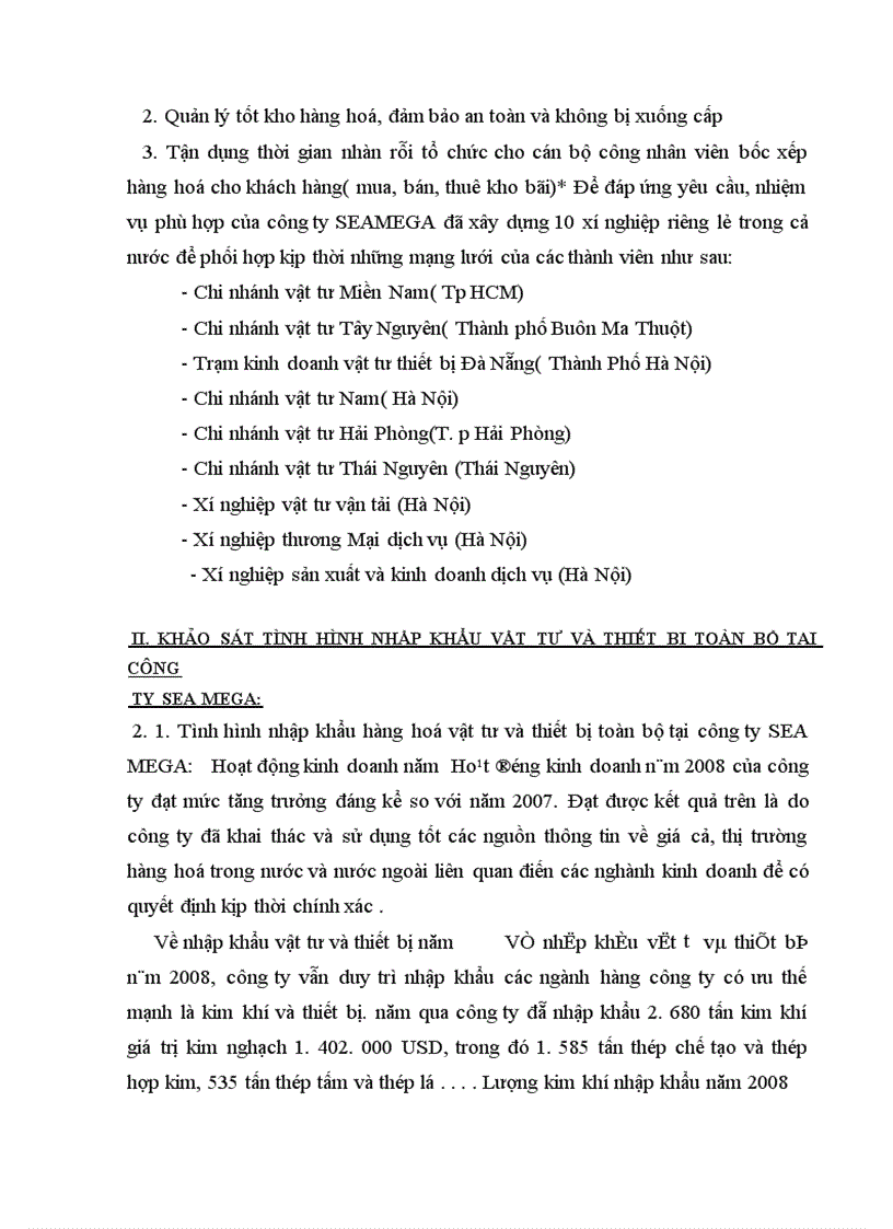 image for page Thực trạng, quy trình thực hiện hợp đồng nhập khẩu tại công ty sea mega: