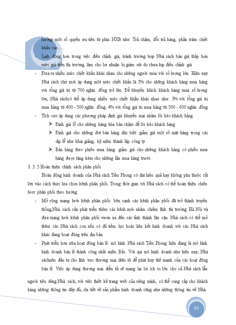 image for page Phương hướng và giải pháp nhằm đẩy mạnh ứng dụng marketing vào hoạt động bán sach và văn phòng phẩm ở nhà sách tiền phong