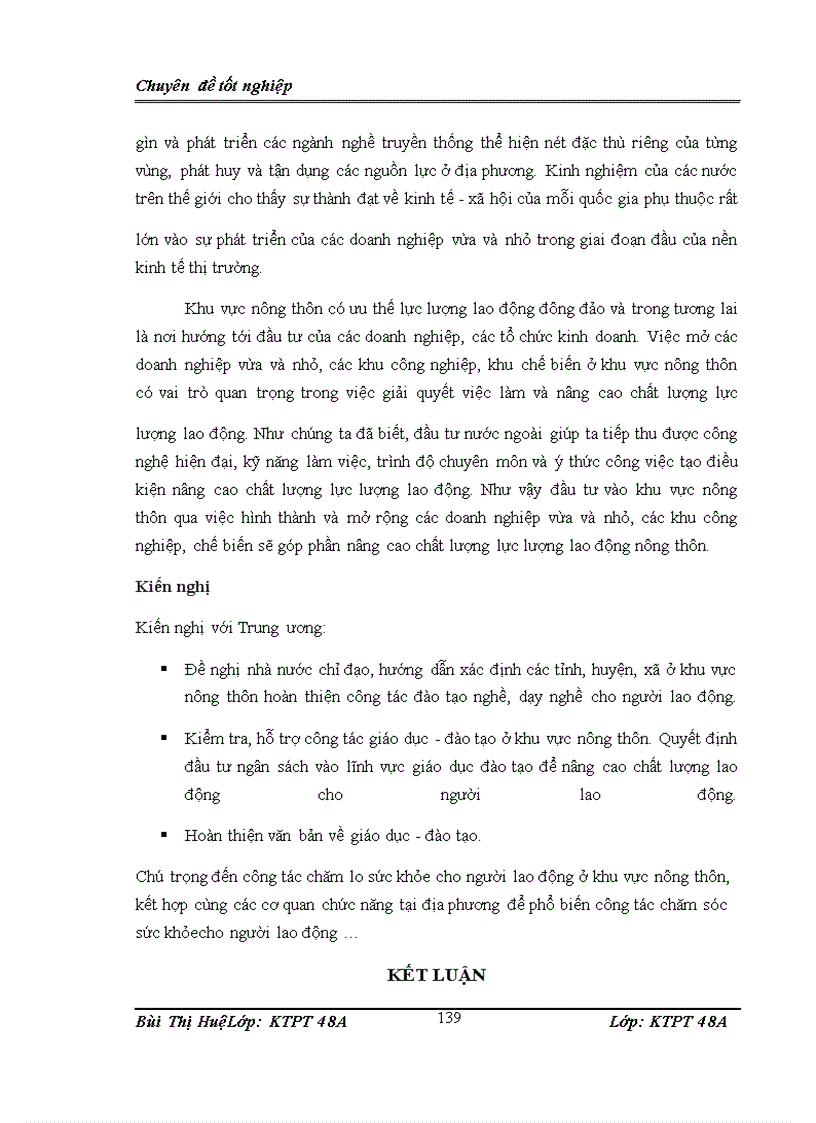 image for page Chất lượng lực lượng lao động nông thôn- thực trạng và giải pháp